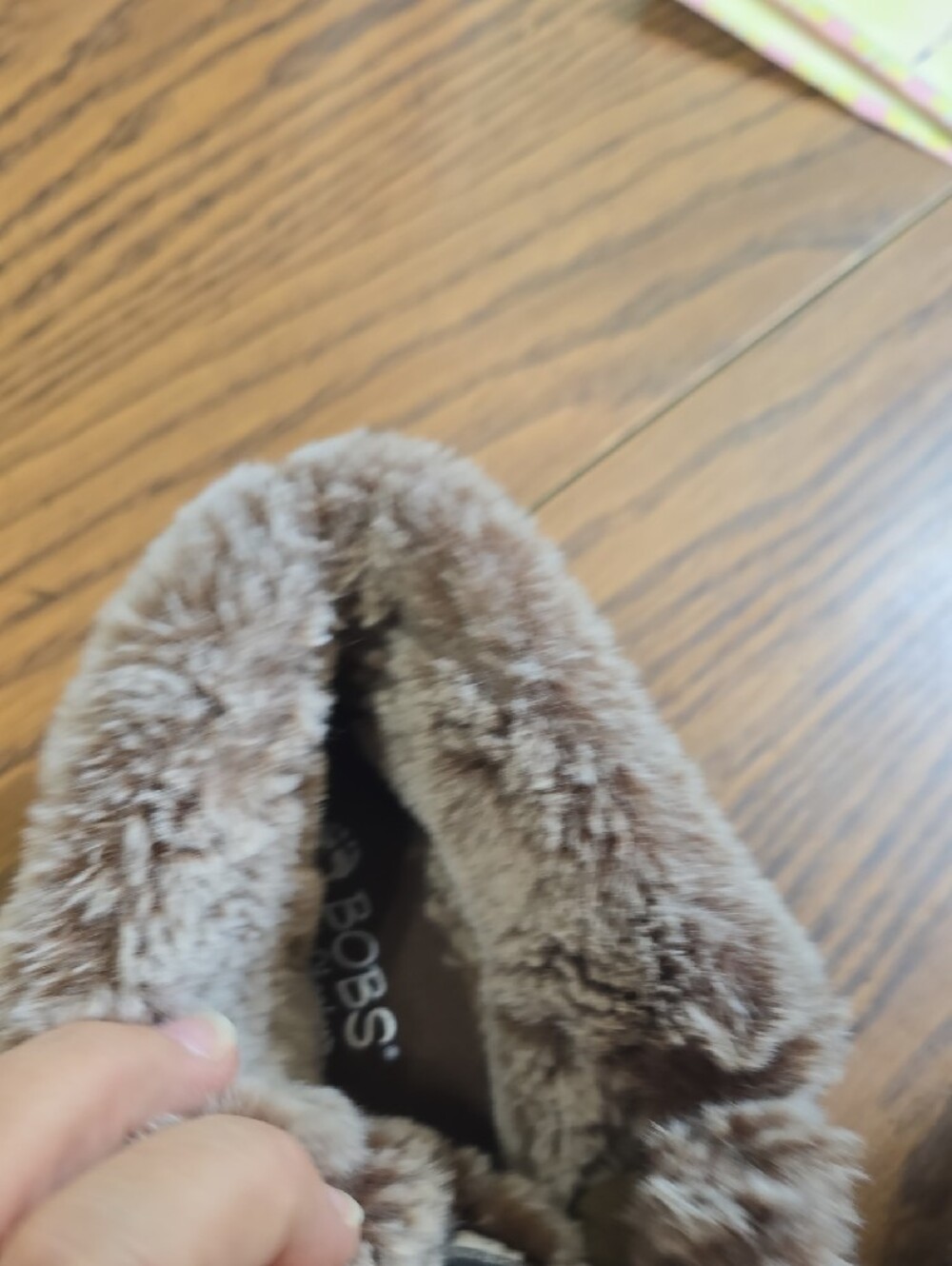 Bobs By Skechers Cozy Brown Fur-Lined Womens Boots/ Shoes - Picture 5 of 11